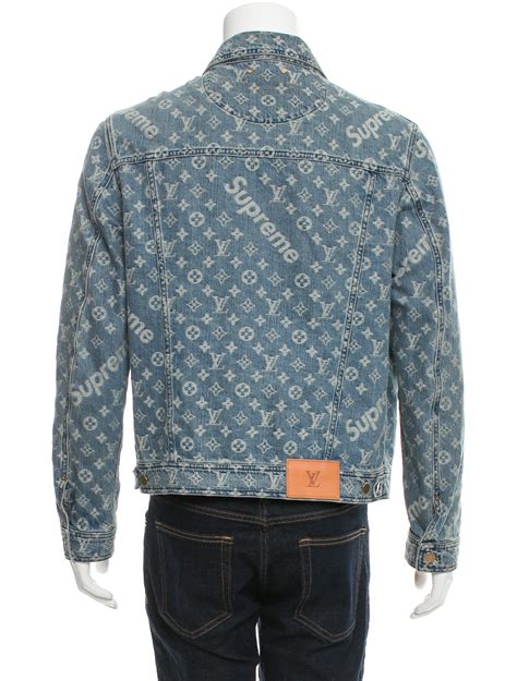 louis vuitton supreme jean jacket price|Louis Vuitton supreme jacket price.